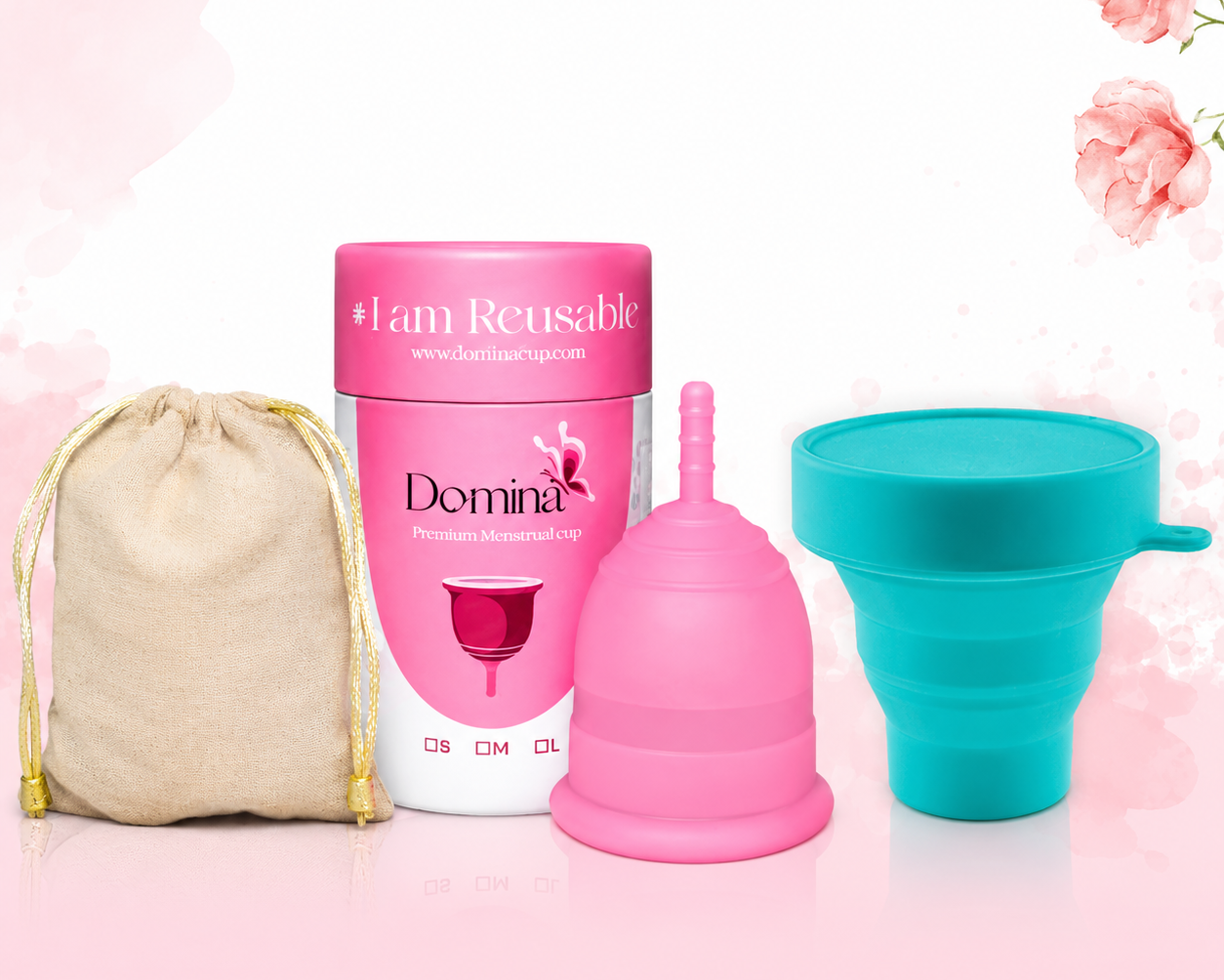Menstrual Cup + Sterilizer Box Combo