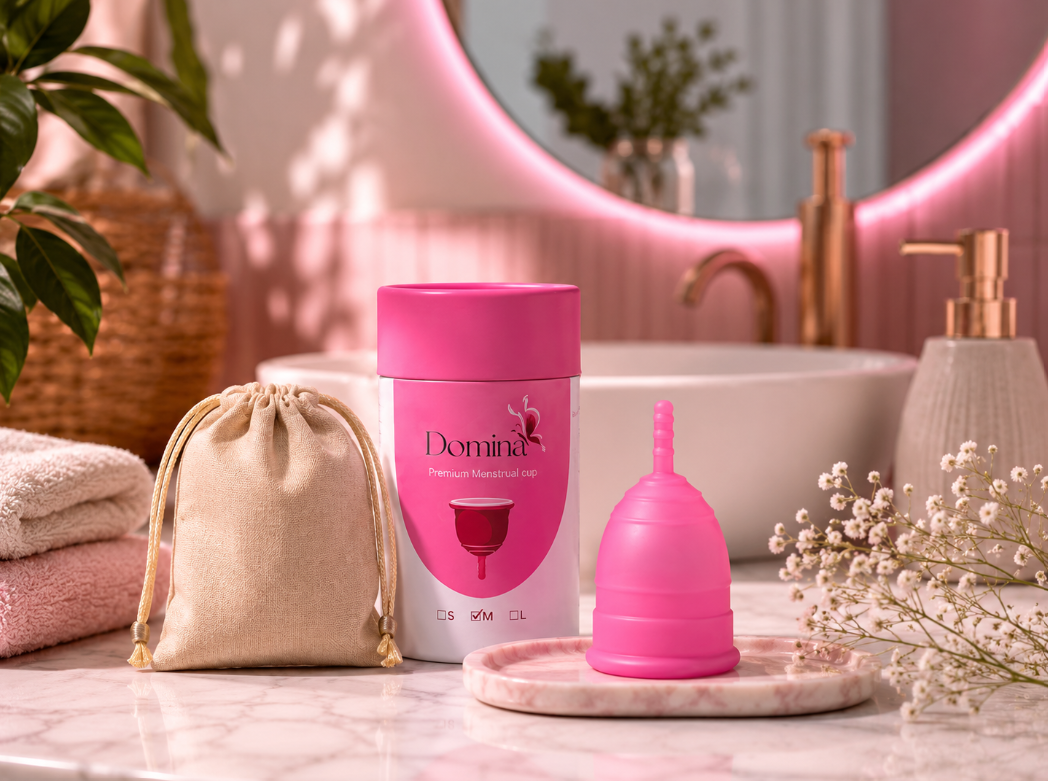 Menstrual Cup + Sterilizer Box Combo
