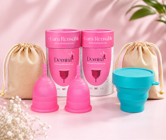 Complete Care Kit – Two Cups + Sterilizer Box