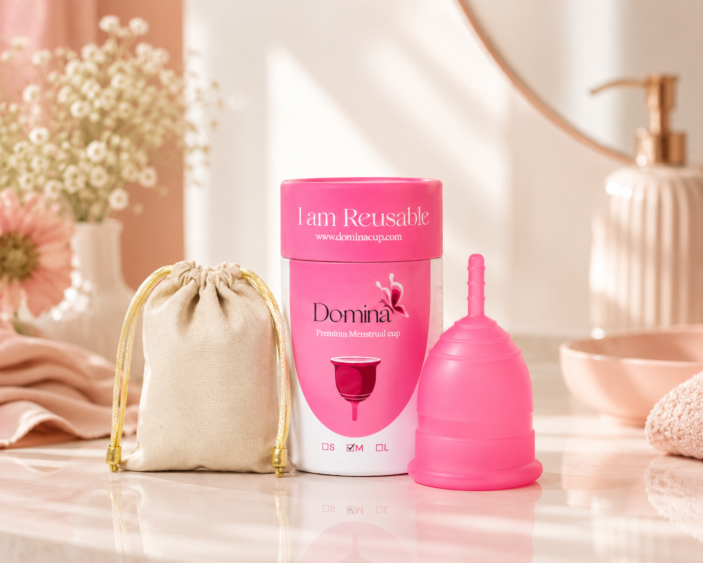 Double Menstrual Cup Combo